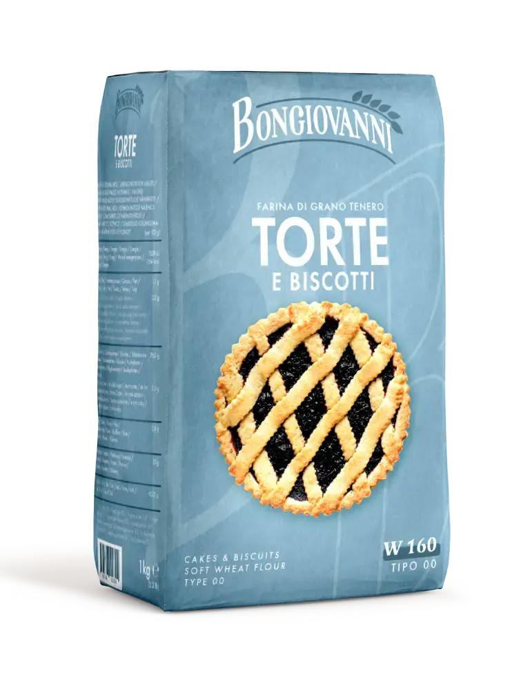 Bongiovanni Farina 00 per Torte e Biscotti 1kg 160W