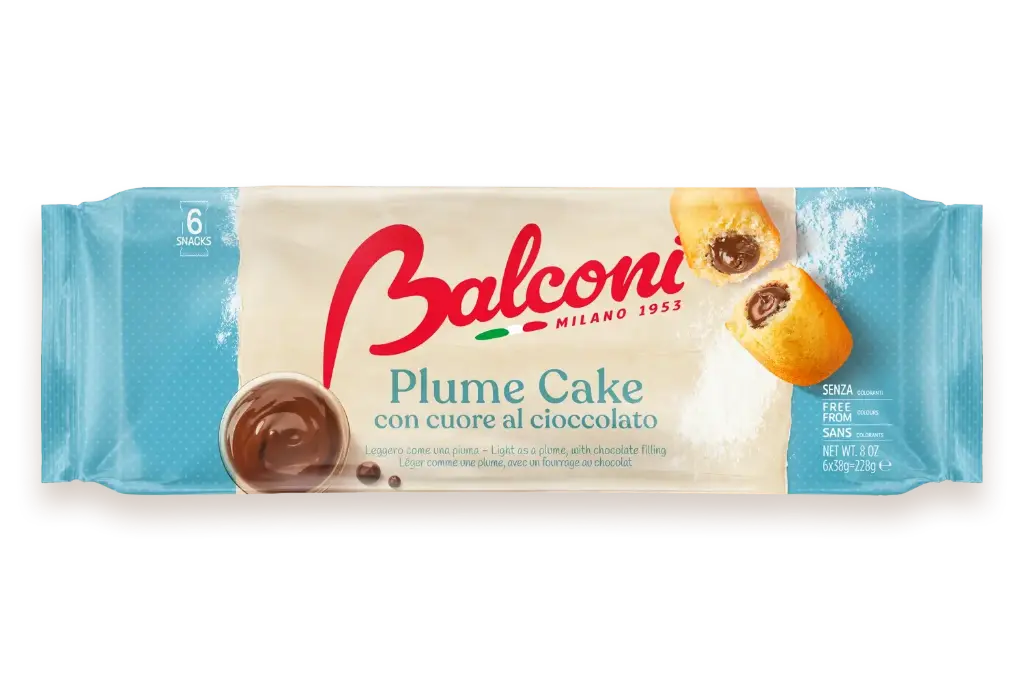Balconi Plum Cake 6x40g