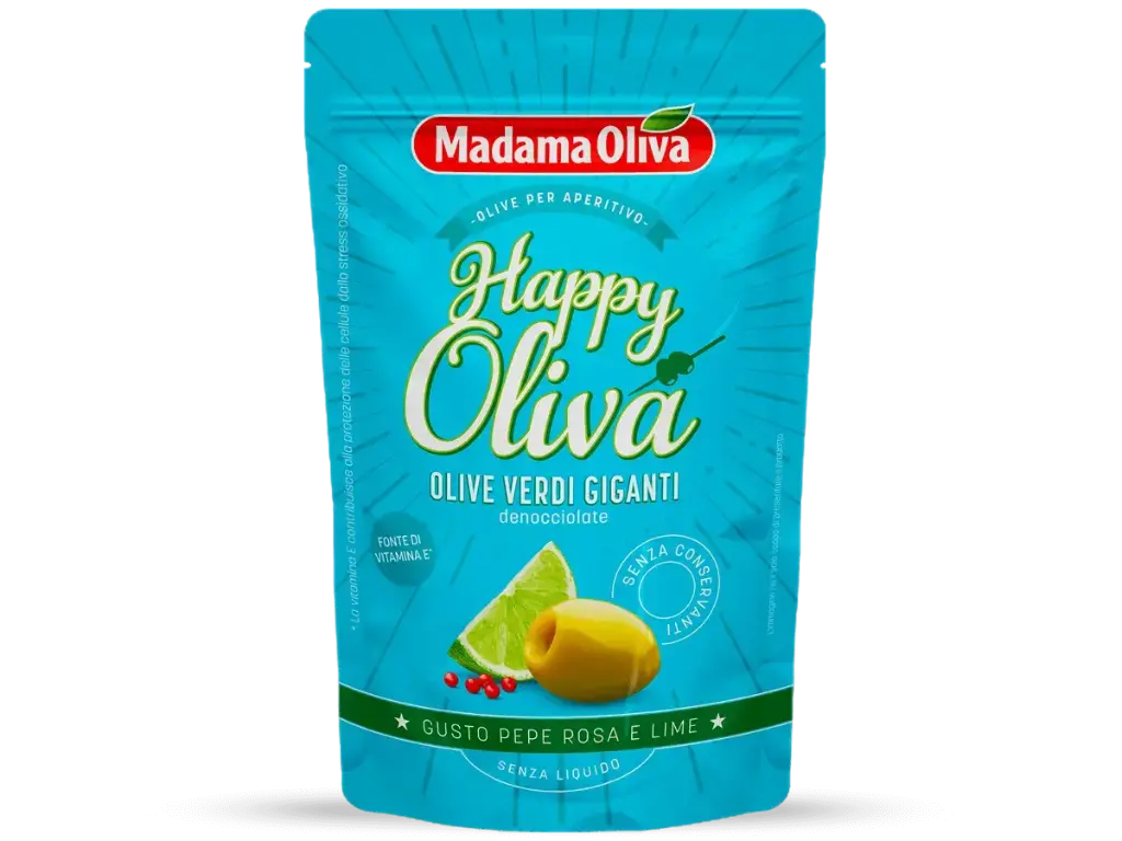 Madama Oliva Happy Oliva Olive Verdi Giganti 85g