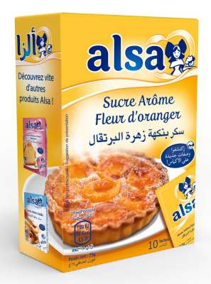 Alsa Sucre Fleur d'Oranger 10 x 7,5g