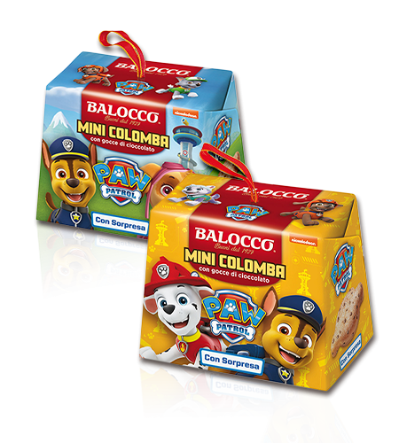 Balocco Mini Colomba Paw Patrol Gocce 100g