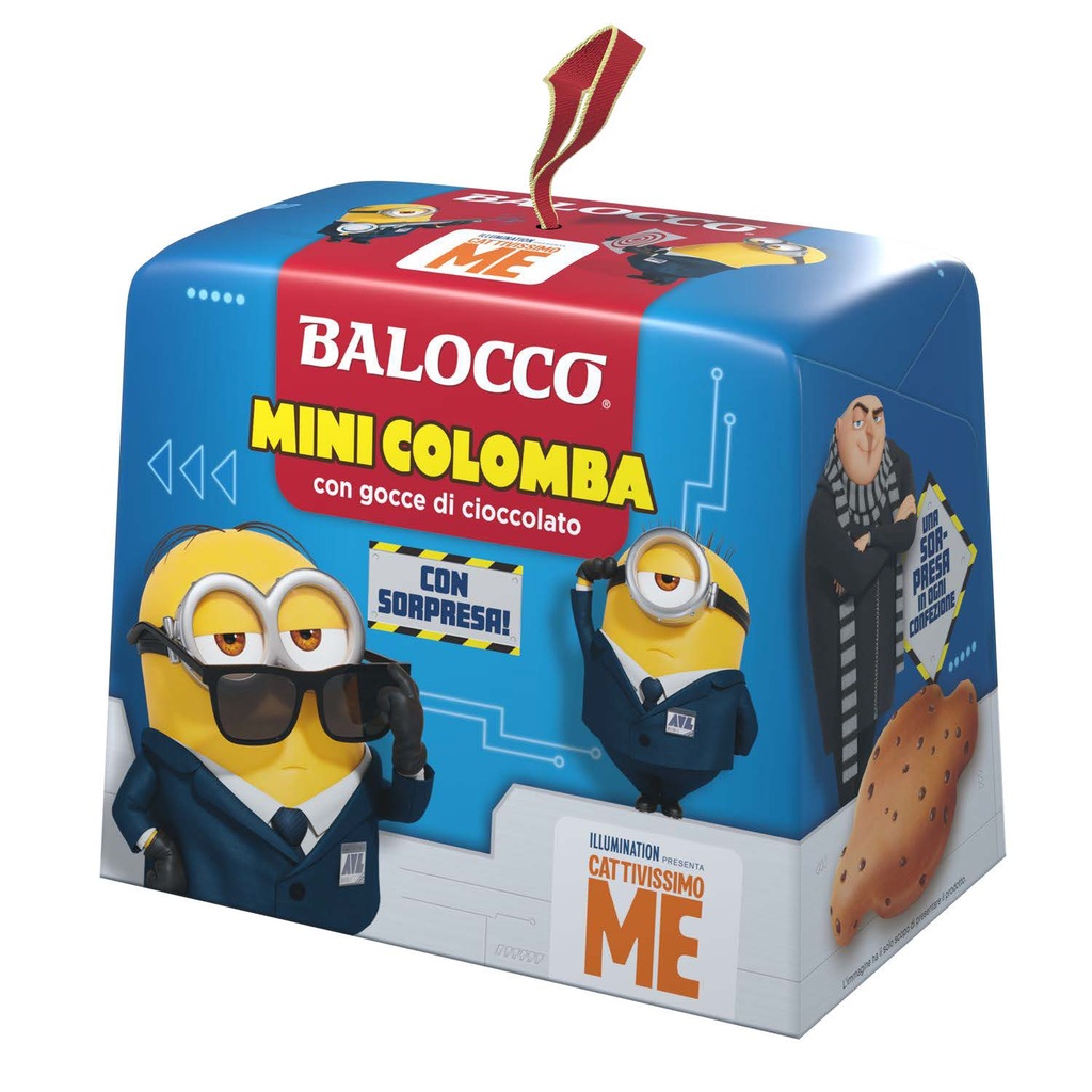 Balocco Mini Colomba Minions Gocce 100g