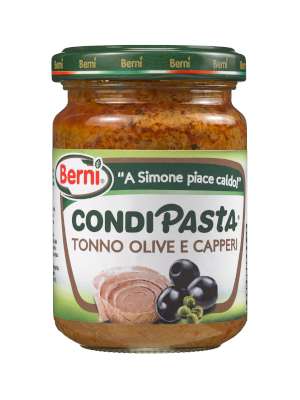 Berni Condipasta Tonno Olive e Capperi 130ml