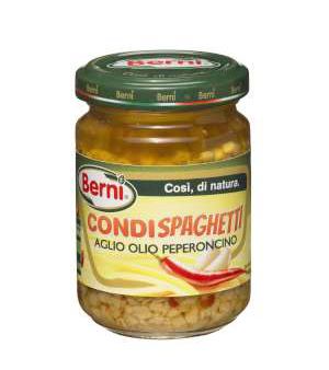 Berni Condipasta Aglio Olio e Peperoncino 140ml