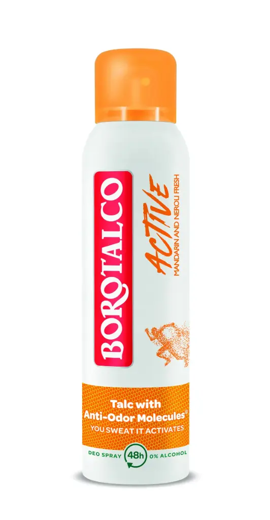 Borotalco Active Mandarin Spray 150ml