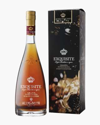 Exquisite grappa Inv. Rosso Toscano 38% 70cl