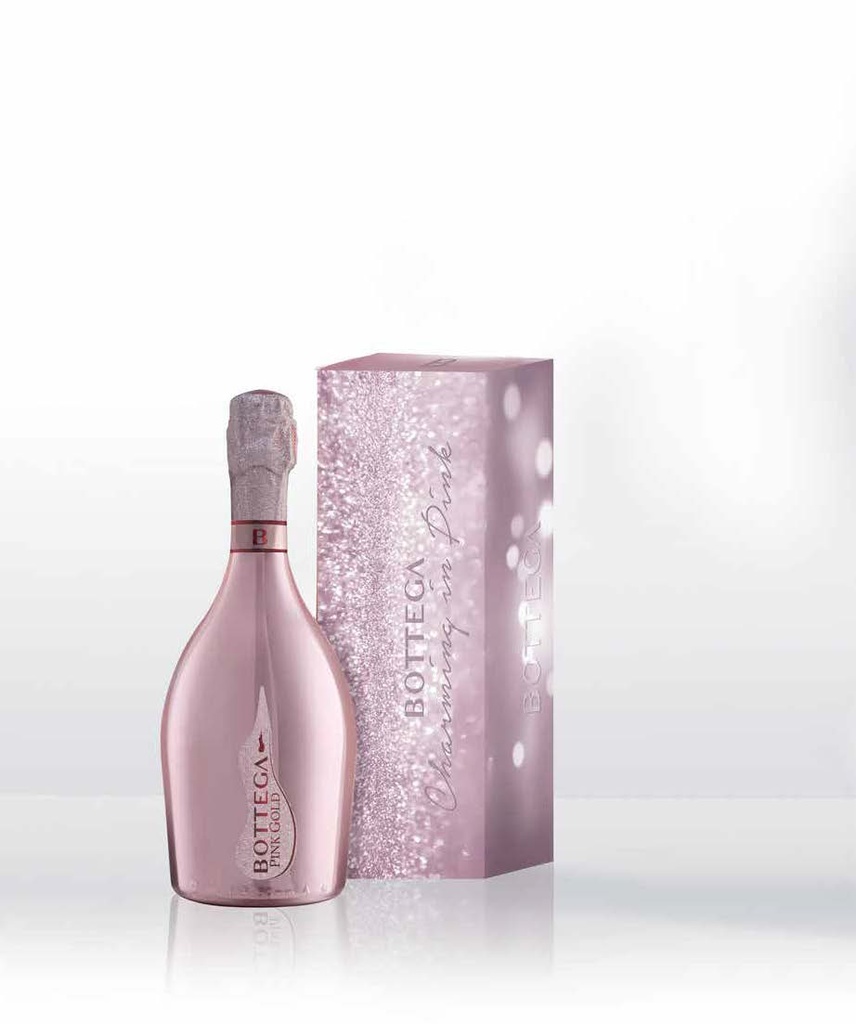 Bottega Pink Gold Prosecco Rosé Brut DOC in astuccio 75cl