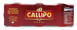 Callipo Tonno all'Olio di Oliva 3x80g