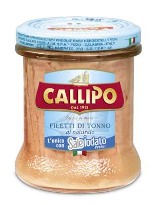 Callipo Filetti di Tonno Naturale 170g