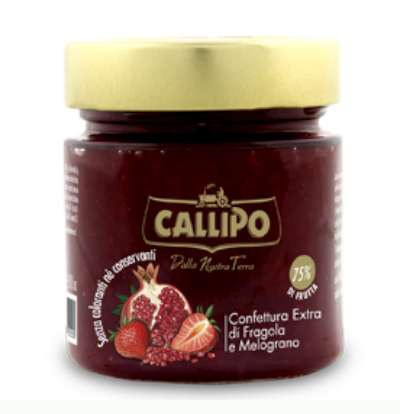 Callipo Confettura Fragola e Melograno BIO 280g