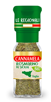 Cannamela* Sicilia Rosmarino Foglie BIO 14g