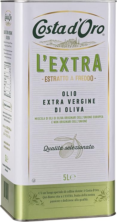 Costa d'oro extra olio di oliva tin 5l
