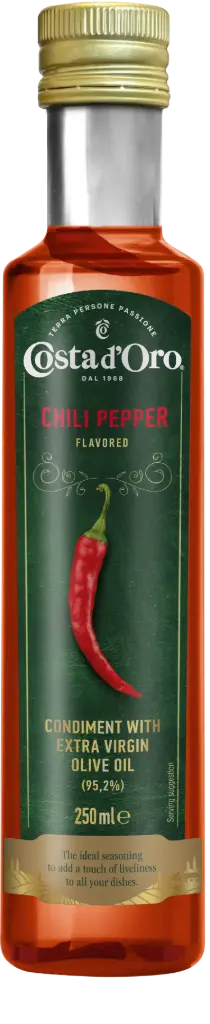 Costa d'oro extra + peperoncino 250ml