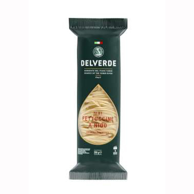 Delverde 81 fettuccine nido 250g