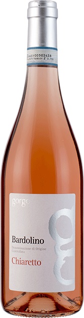Gorgo Bardolino chiaretto DOC 75cl BIO.