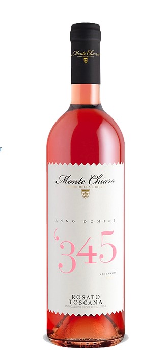 Monte Chiaro  A.D.345 Igt Toscana Rosato 375ml