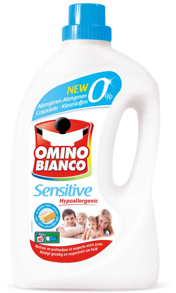 Omino Bianco Sensitive 1,48L 37 dose