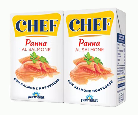 Parmalat Panna Chef Salmone 2x125ml