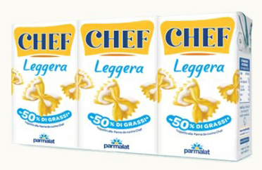 Parmalat Panna Chef Leggere 3 x 125ml