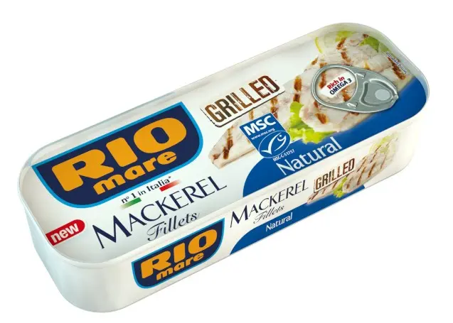 Rio Mare Filetti di Sgombro Grigliati naturale 120g