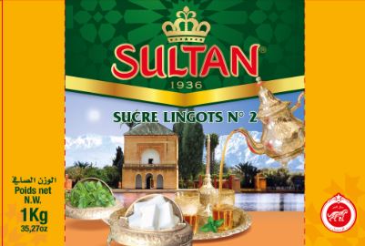 Sultan Sucre Lingot 1 kg