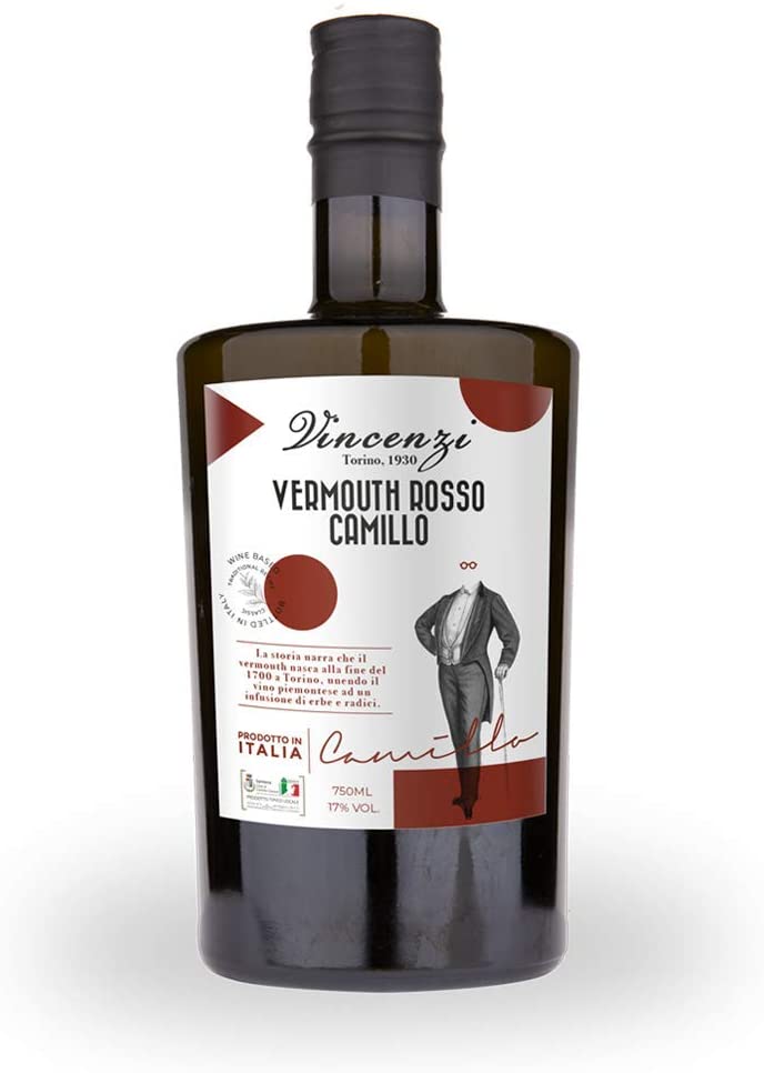 Vincenzi Vermouth Di Torino Rosso Camill 17 75cl