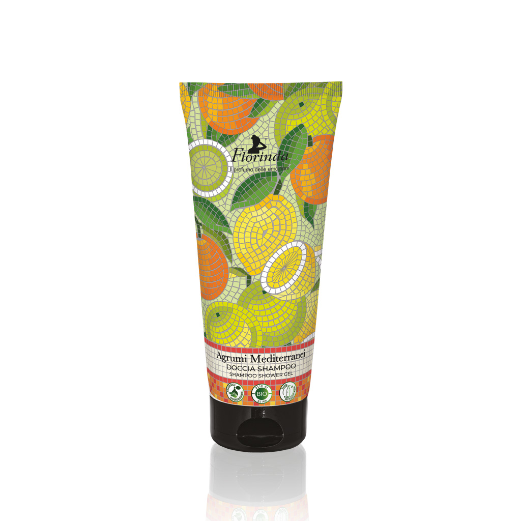 Florinda Mosaici Italiani Agrumi Mediterranei shower gel 200 ml