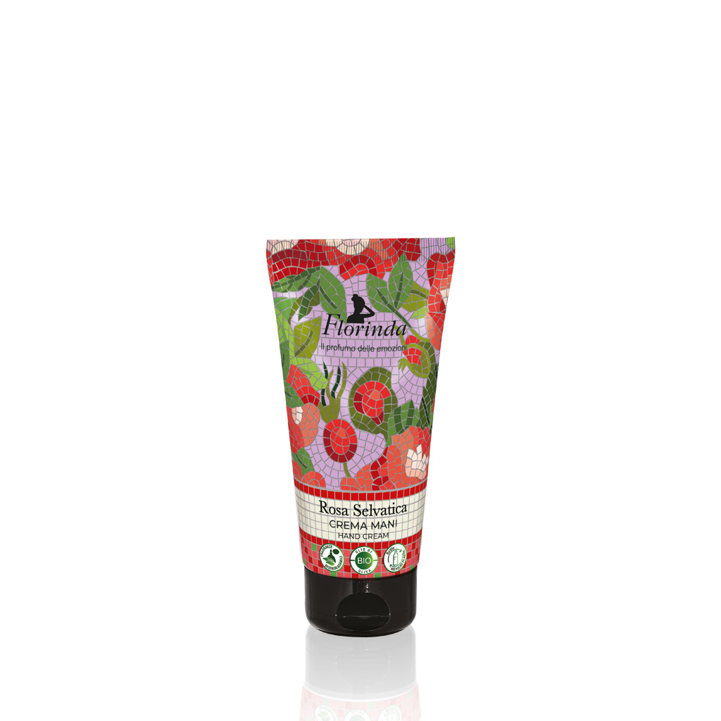 Florinda Mosaici Italiani Rosa Selvatica hand cream 75 ml