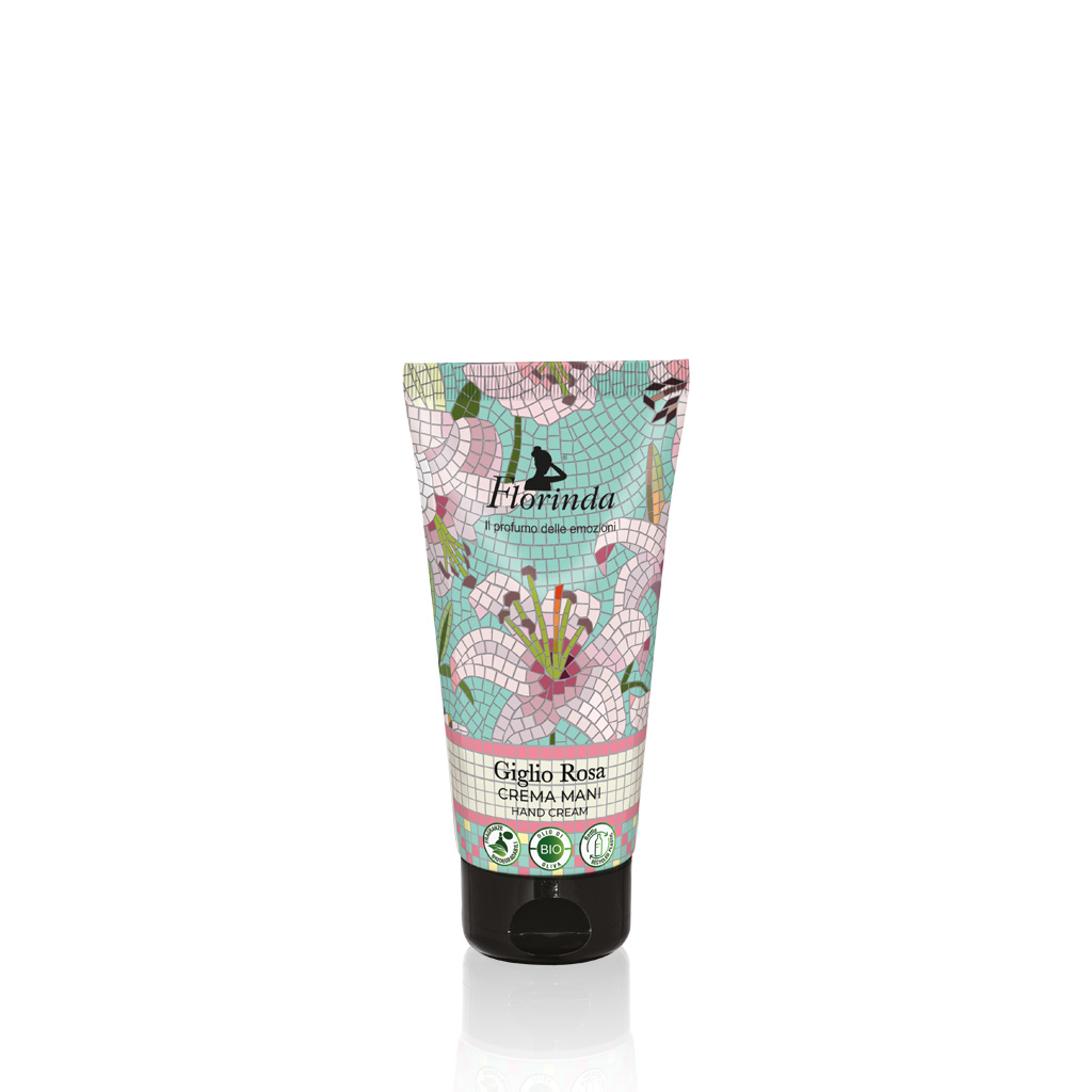 Florinda Mosaici Italiani Giglio Rosa crème mains 75 ml