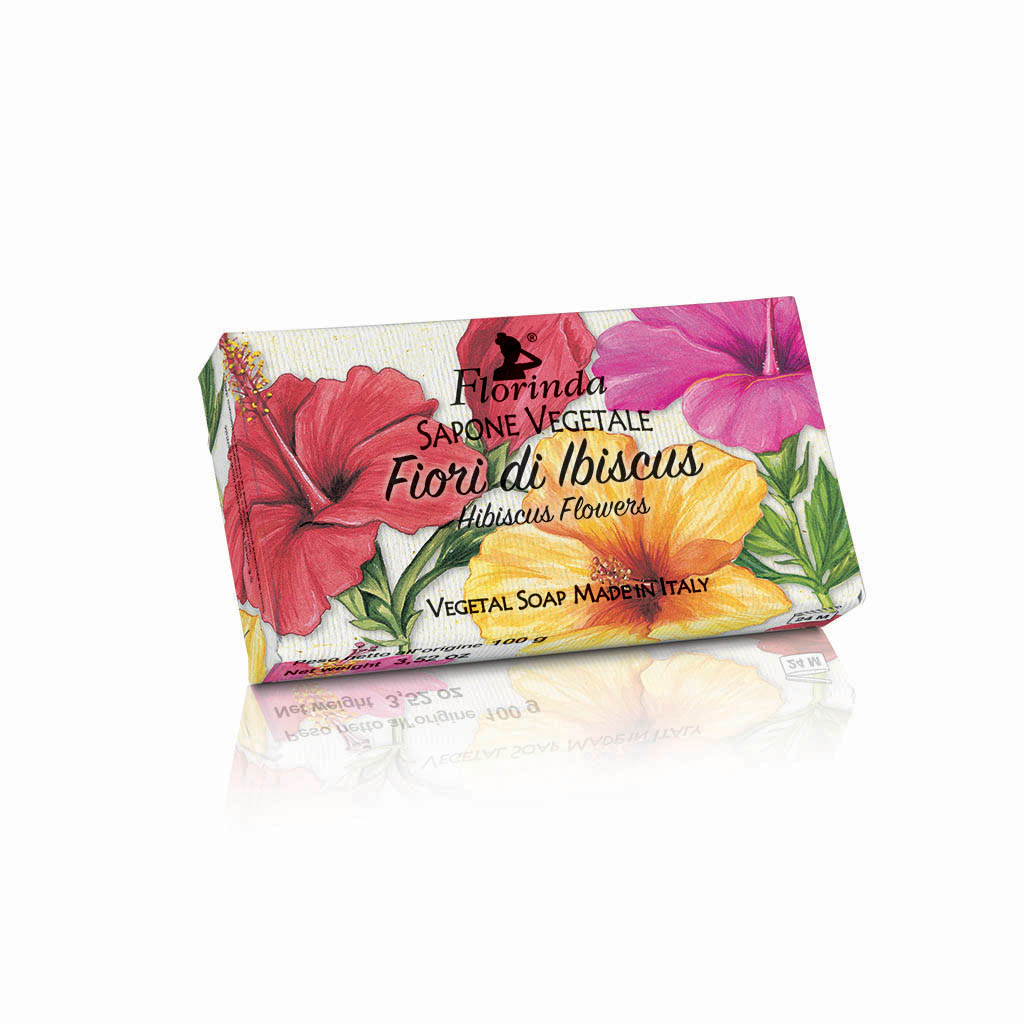Florinda Emozione Fiori di Ibiscus savon solide 100 g