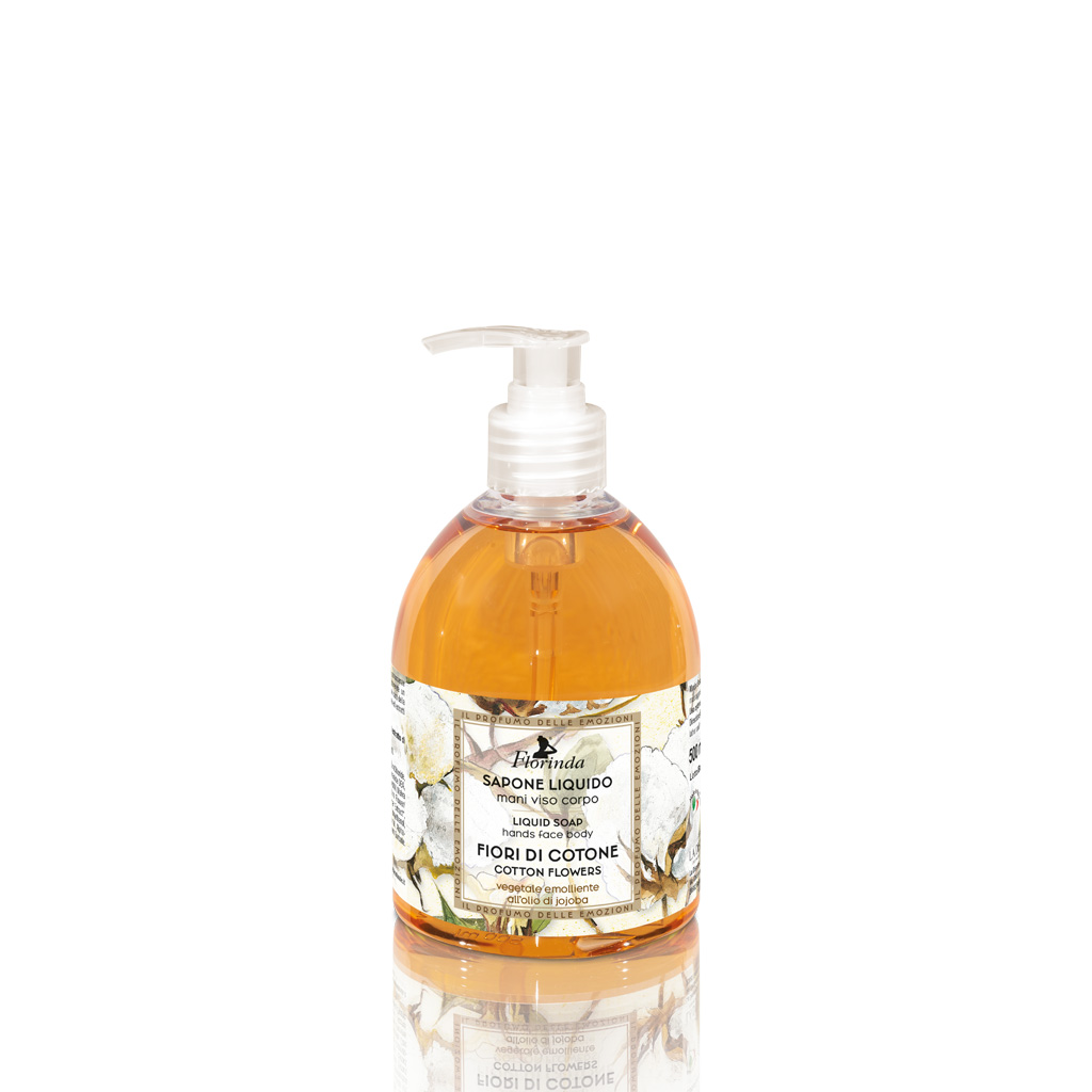 Florinda Emozione Fiori di Cotone vloeibare zeep 500 ml