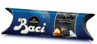 Baci Tube Extra Dark 70% 3 pcs 37,5g
