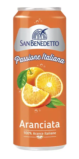 San Benedetto Passione Italiano Aranciata 33cl CAN