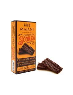 Majani Scorza Fondente Rhum 38g
