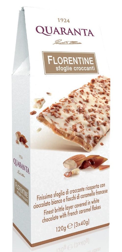 Quaranta Florentine Caramello 3x40g