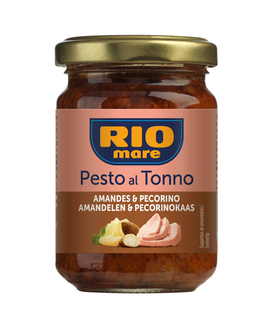 Rio Mare Pesto al Tonno con Mandorle e Pecorino 130g
