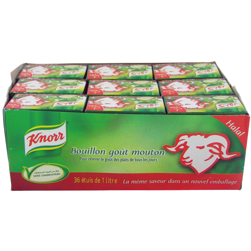 Knorr Bouillon Rund 36x(2x9g)