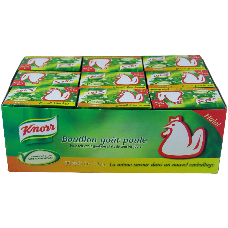 Knorr Bouillon Poulet 36x(2x9g)