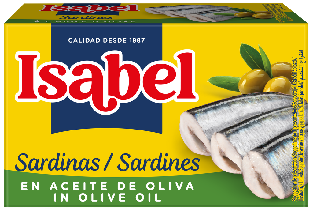Isabel Sardinillas en Aceite de Olivia 125g