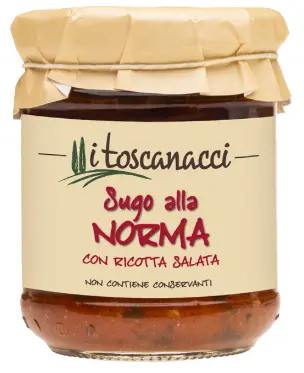 Toscanacci Sugo Alla Norma Con Ricotta Salata 180g