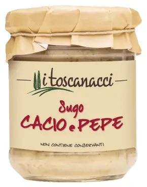 Toscanacci Sugo Cacio E Pepe Con Pecorino Toscano 180g