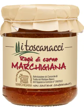 Toscanacci Ragu' Di Carne Marchigiana 180g