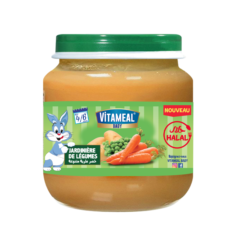 Vitameal Repas Jardinière Légumes 2 x 120 g