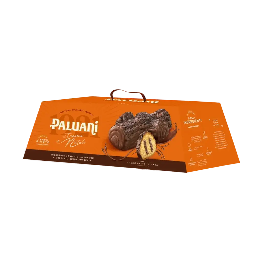 Paluani Tronco di Natale Fondente 750g XXX  GEEN VOORRAAD BIJHOUDEN AANGEKLIKT