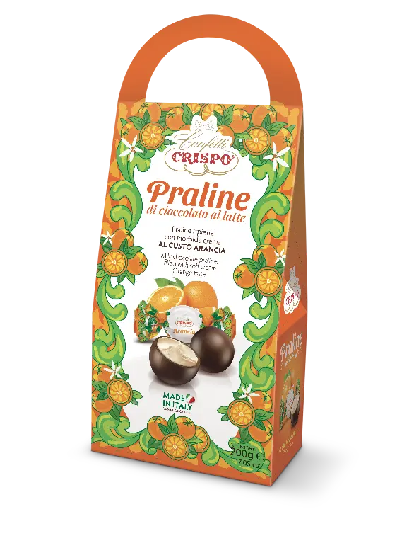 Crispo Praline Arancia 200g