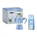 Bialetti Moka Light Blue + Caffe Almond 250g