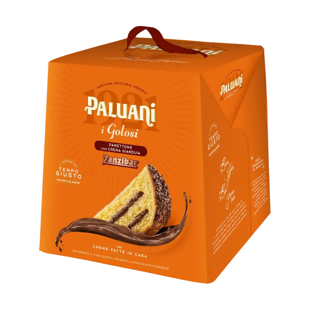 Paluani Panettone crema cioccolato Zanzibar 750g