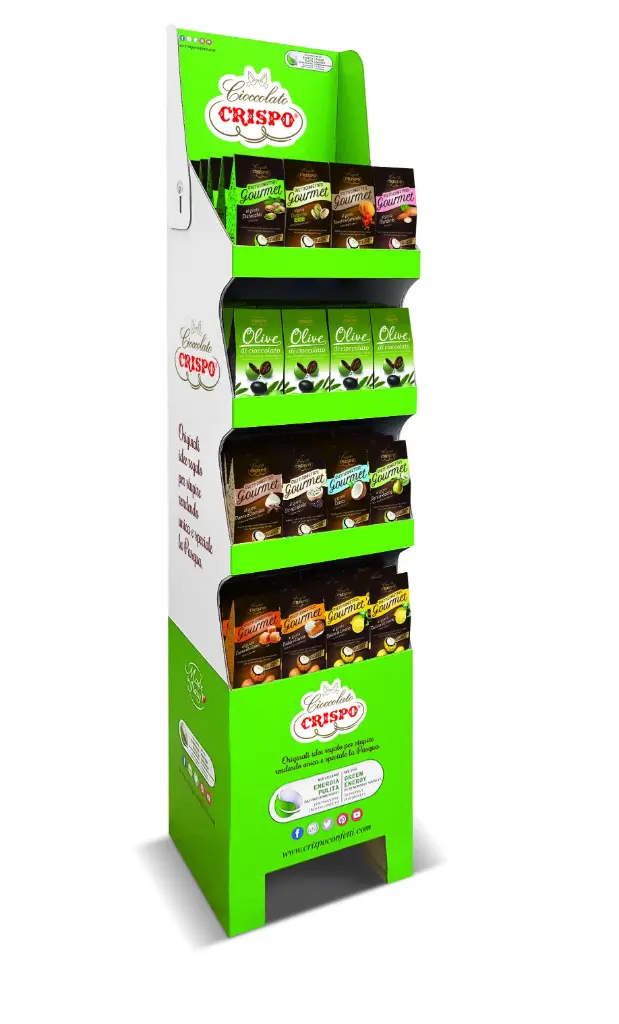 Crispo Linea Gourmet Espositore Da Terre 150g