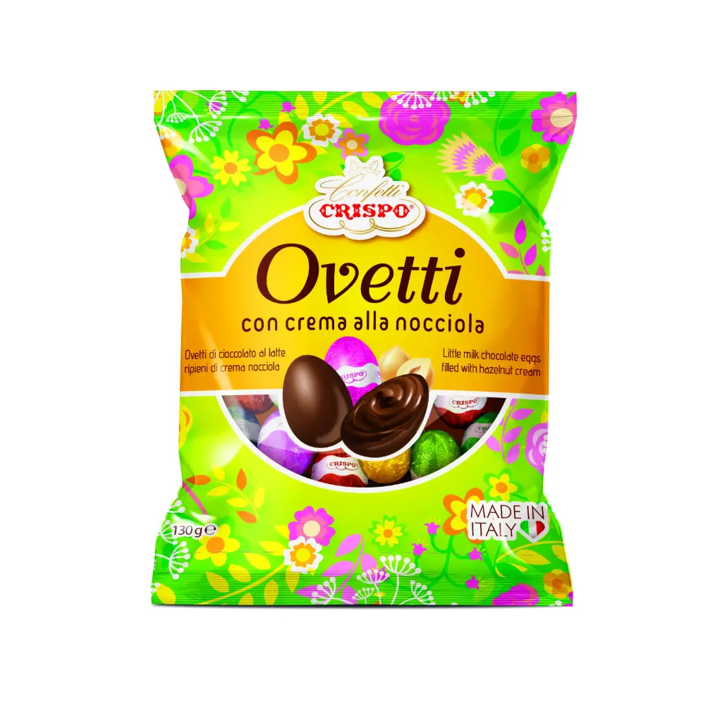 Crispo Ovetti Crema Nocciola 130g