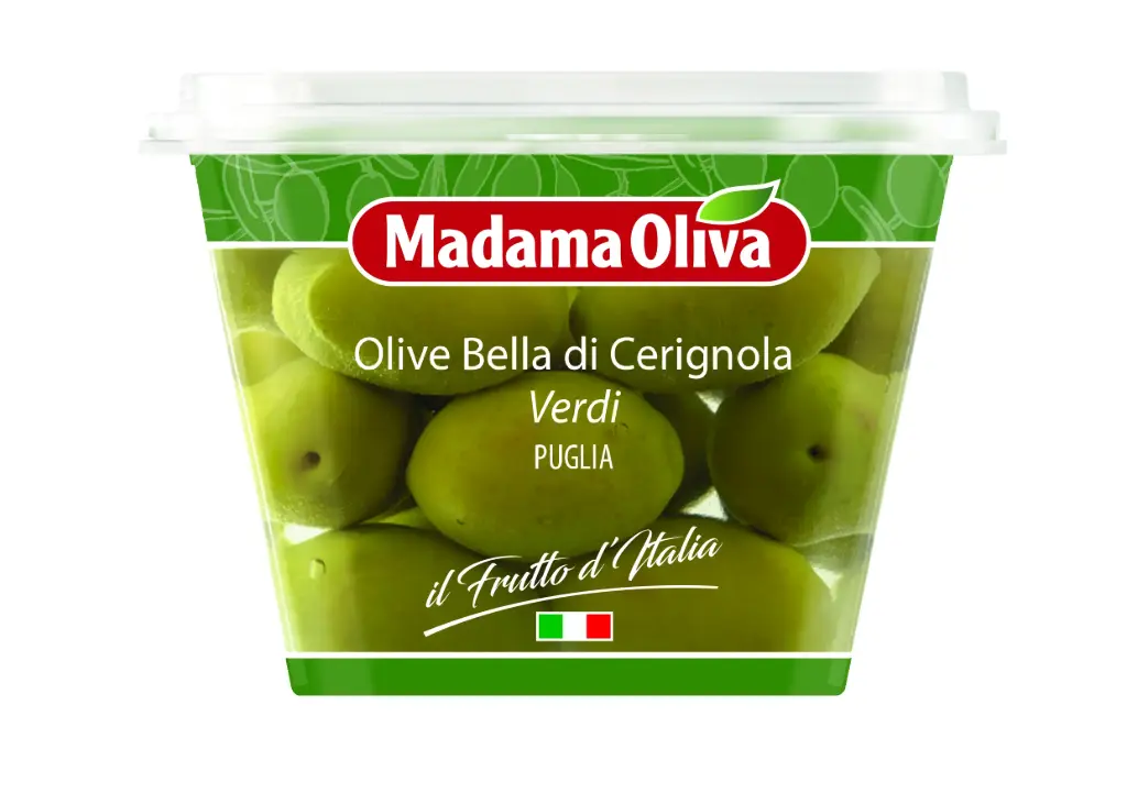 Madama Oliva Olive Bella di Cerignola Verdi 250g
